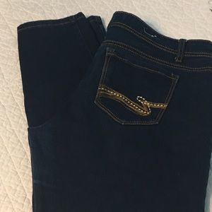 Juniors Rue 21 Low Rise Skinny Jeans 13/14